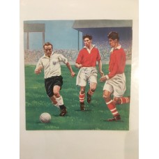Signed picture of Don Townsend the Charlton Athletic footballer.